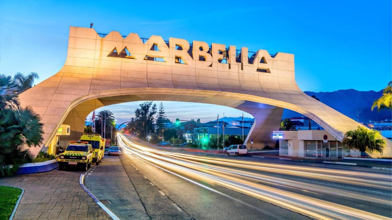 Beach & Puerto Banus Marbella Penthouse Bagian luar foto