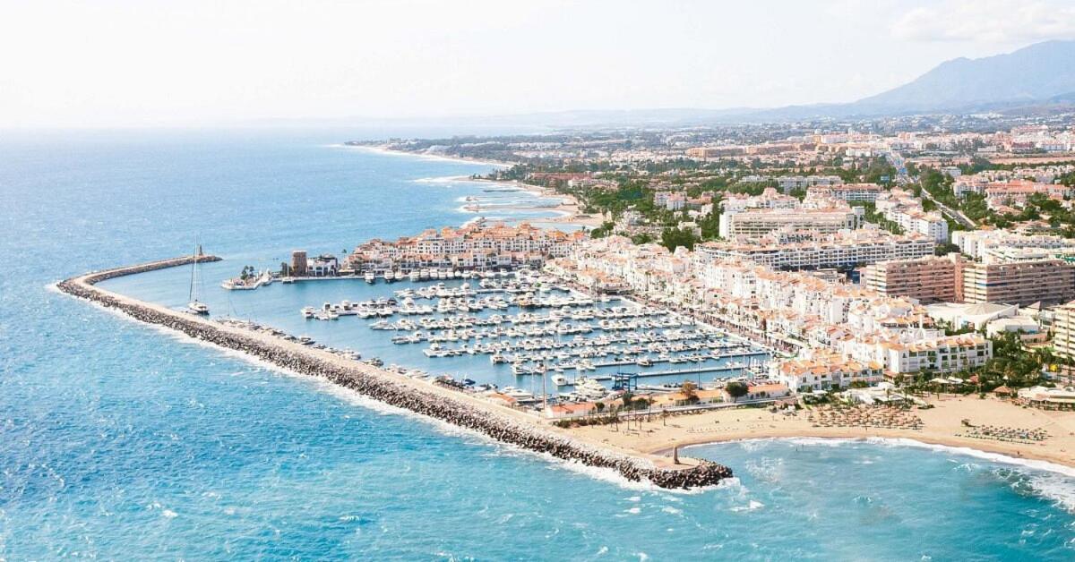 Beach & Puerto Banus Marbella Penthouse Bagian luar foto